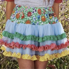 GIRLS MATILDA JANE Brilliant daydream Field of Flowers Skirt SIZE 12 NEW In Bag