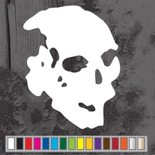 SKULL cut vinyl decal #4 car truck window sticker Skeleton Sticker