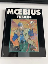 MOEBIUS FUSION Jean Giraud | Sci-Fi Fantasy Art Book Epic comics RARE HTF Great!