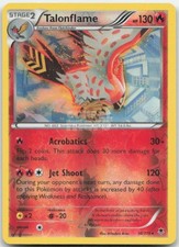 Talonflame 10/119 Reverse Holo Phantom Forces Pokemon Card NM