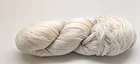 Single Hank Undyed Linen & Silk Fingering 4 oz/ 400 yds Approx Artisan Milled DS