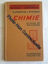 G. Legreneur M. Peyraud ... Chimica: Classe Di 3E Tecnica Commerciale