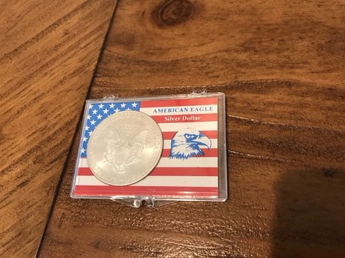 2000 American Eagle Silver Dollar 1 oz .999, uncirculated