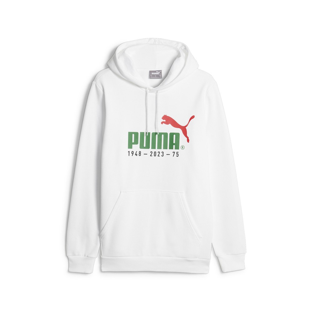 PUMA No. 1 Logo Celebration Pullover Hoodie Mens Size S  Casual Outerwear 676021