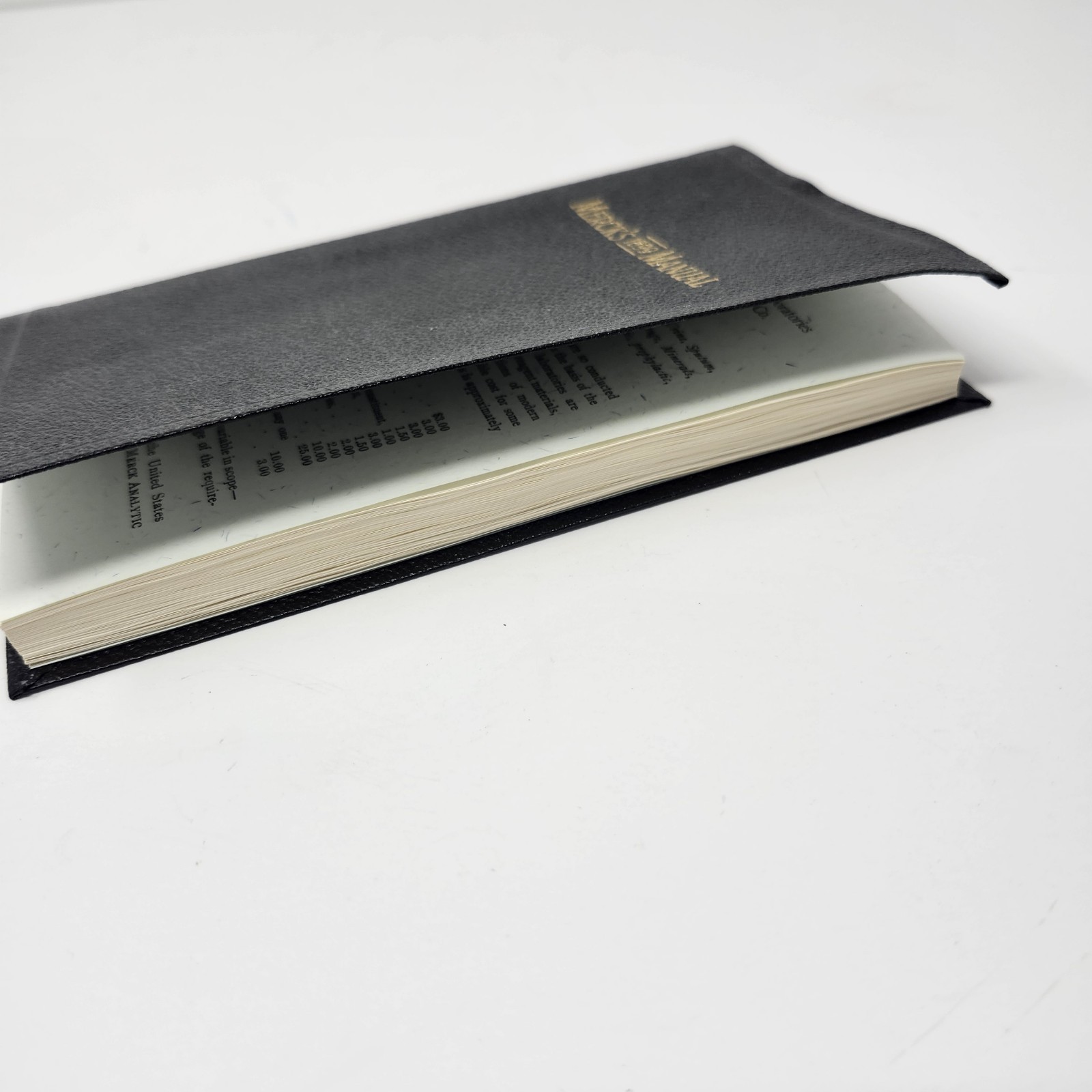 Merck's 1899 Manual Materia Medica 1st Edition Reprint 100th Anniversary Medical