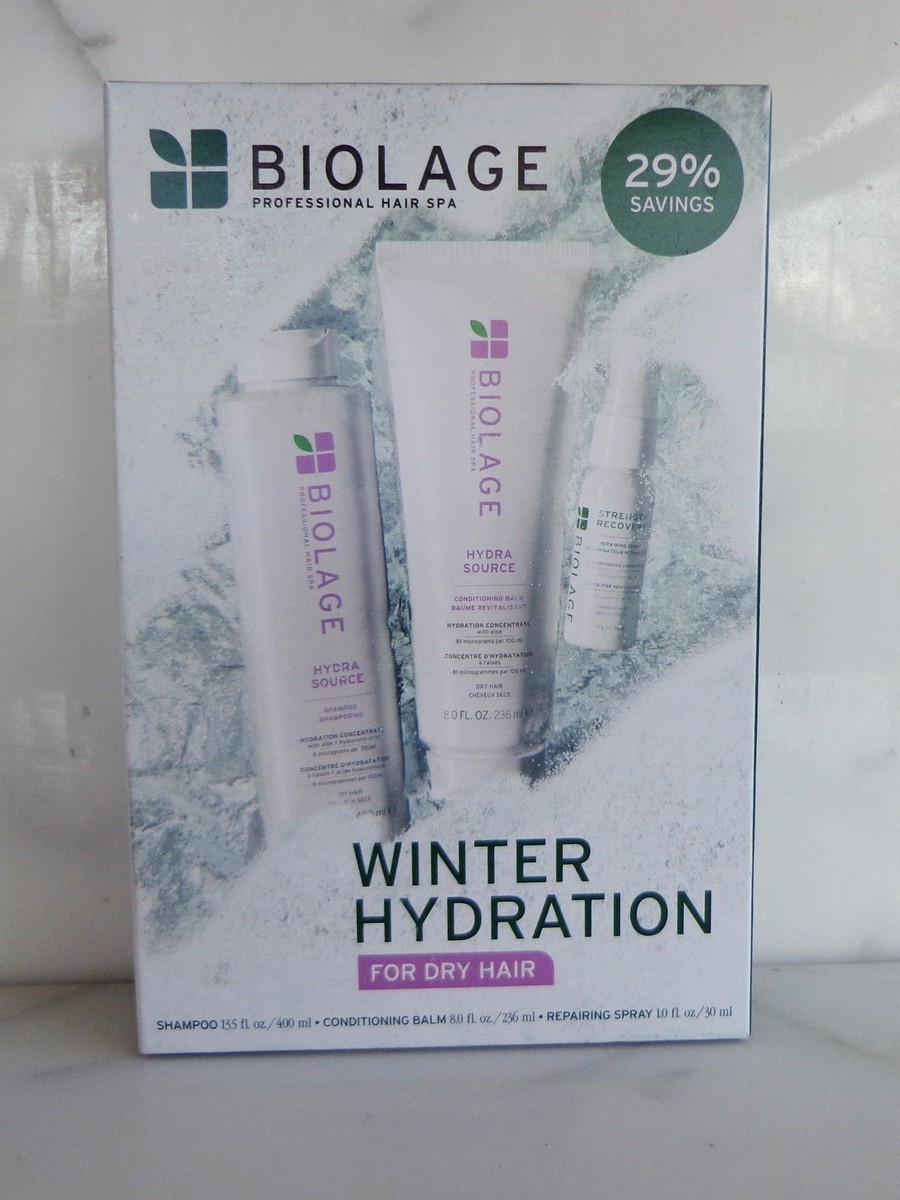 TRIO KIT BIOLAGE Ultra Hydra Source Shampoo & Conditioner 13.5 oz