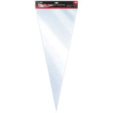 (20-Pack) Ultra Pro 12" x 30" Poly Pennant Sleeves - Fits Full Size Pennants