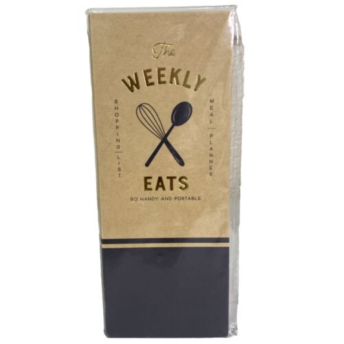 The Weekly Eats Meal Menu Planner and Shopping Grocery List Cook This Buy That
