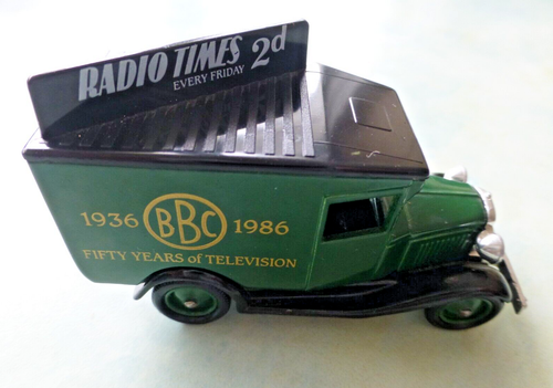 Lledo DG13 Ford Model A Van Promotional BBC Fifty Years of Television - Picture 4 of 7