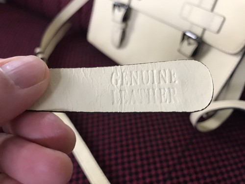 Tasche Clarks Echtleder Hellgelb schultertasche Neu NWOT Ranzen Handtasche Damen - Bild 10 von 11