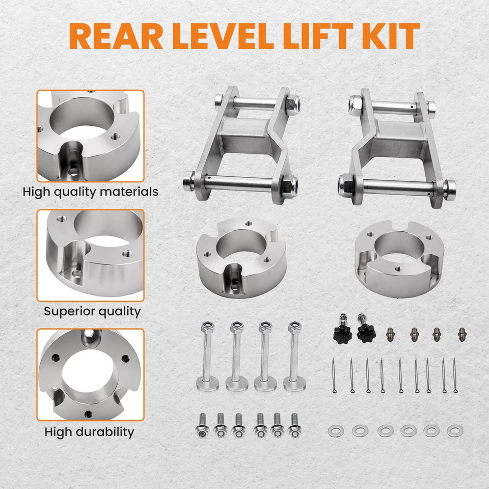 Suspension lift Kit for Nissan Navara D40 Kits de levage 2.5 "avant 2" arrièr - Photo 4/4