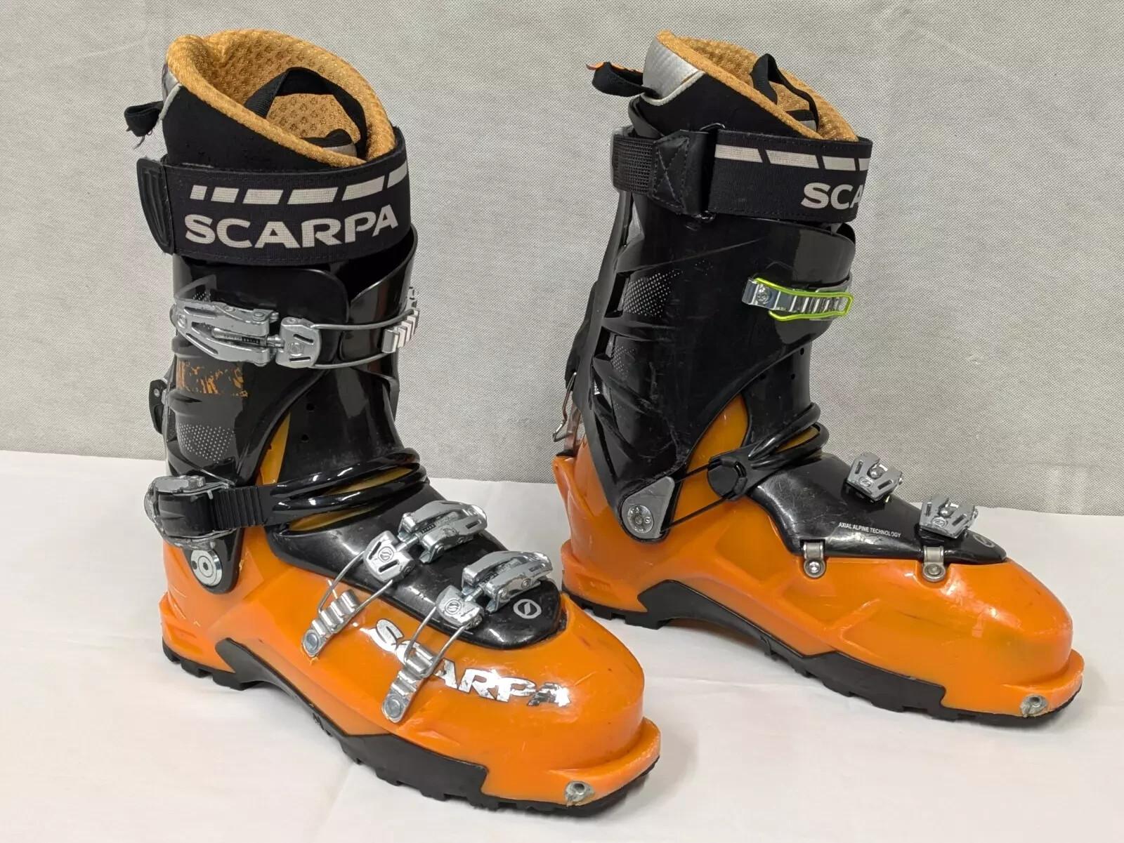 SALOMON Scarponi SCARPA Maestrale Sci Alpinismo Mondo 29.5 UK 10.5 Nero Arancione Snowboard