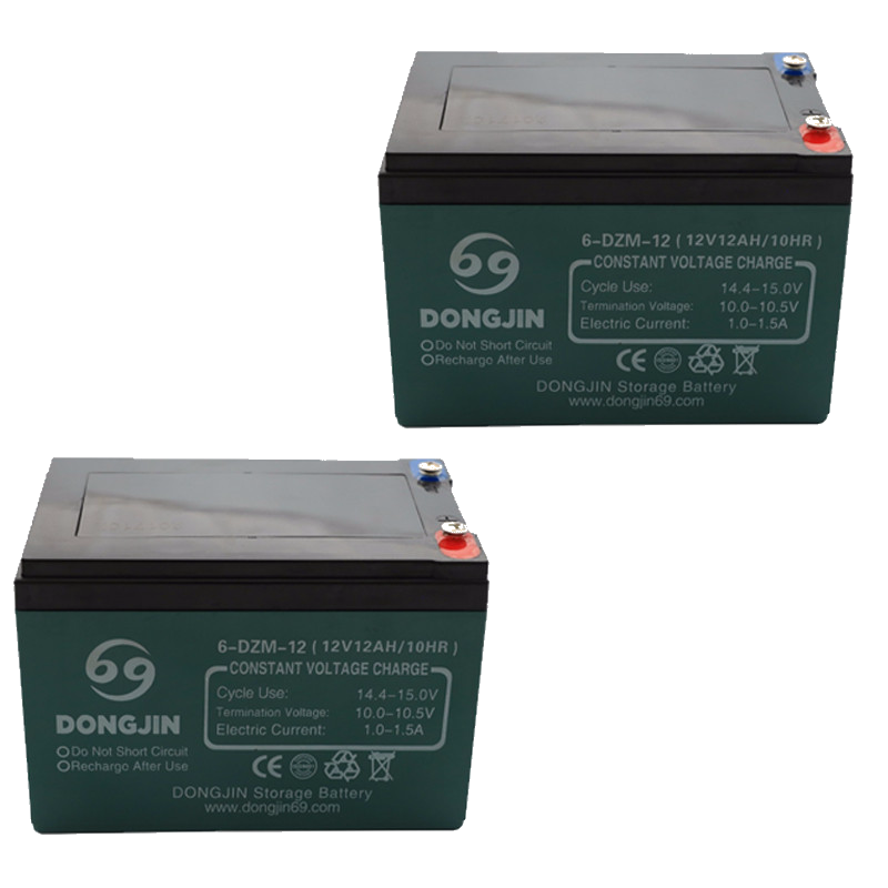 Lot De 4/5/6 Batteries 12V 6-DZM-12 Pour Scooter électrique, E-bike, Mobylette, Go-kart