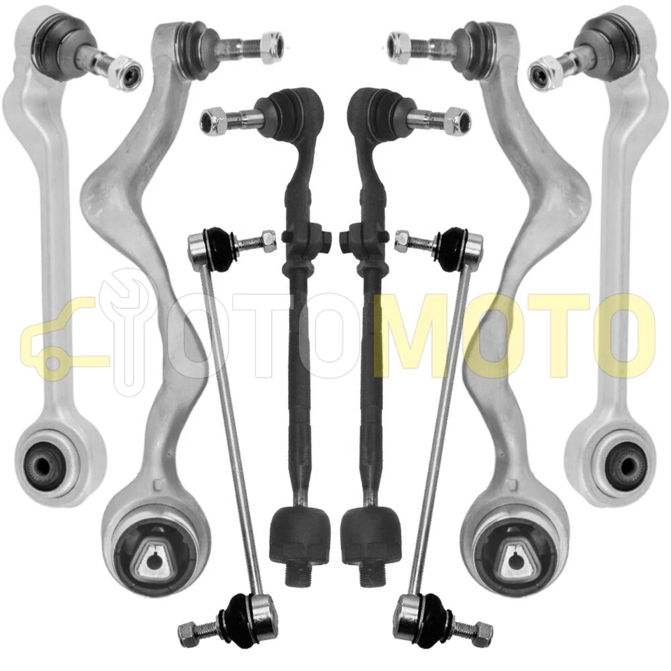 FRANCE AUTO PARTS BMW 3 E90 E91 E92 E93 TRIANGLE BRAS DE SUSPENSION ROTULE BIELLETTE AVANT 10 PCS