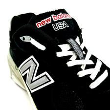 NEW BALANCE 990 Black Silver W990BK3 Made In USA Women’s US 10 D WIDE/41.5 $155*