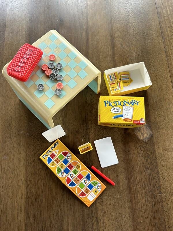 American Girl Doll Truly Me GAME NIGHT SET - New out of box Pictionary checkers