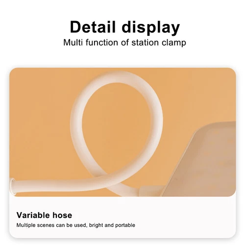 Clip On Desk Lamp LED Flexible Arm USB Dimmable Study Reading Table Night Ligh - Picture 11 of 16