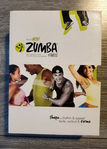 ZUMBA FITNESS 4 DVD BOX SET! BEGINNERS / POWER / ADVANCED / ABS,BUNS &THIGHS! - 第 1/4 張圖片