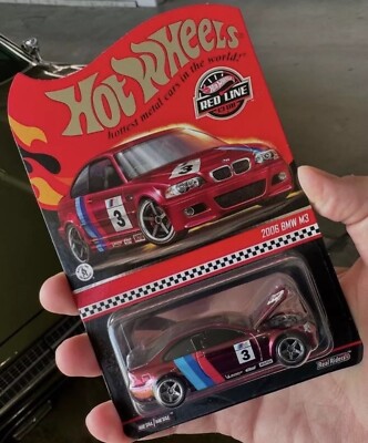ホットウィール RLC限定　BMW M3 hotwheels 🚦Hot Wheels 2022 RLC Red Line Club - 2006 BMW M3 - Blue