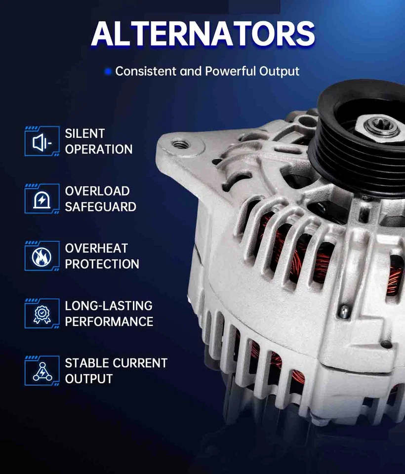 Conjunto de alternador 11136 para Toyota Avalon V6 3,5 L 2005-2012 2013 2014 2015 Foto 2 de 4