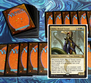 mtg-BLUE-GREEN-BLACK-SULTAI-COMMANDER-EDH-DECK-Magic-the-Gathering-rare-cards