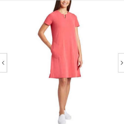 Ellen Tracy Damen V-Notch Relaxed Strickkleid Tasche VARIATION - Bild 5 von 6