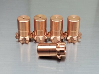 5pc KP2062-2B1 Plasma Nozzles 0.043 for Lincoln Electric ProCut  20/55/80 PCT-80