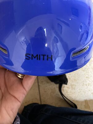 smith - zoom jr helmet - small - blue Smith Helmet Zoom Jr Size YS Blue
