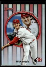 2019 Bowman's Best 1999 Franchise Favorites Nick Lodolo Refractor Cincinnati