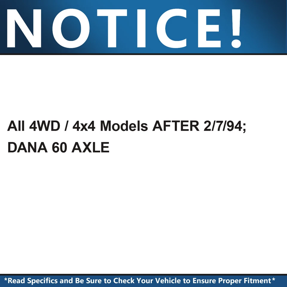 Kit de suspensão de juntas esféricas dianteiras para 1995 - 1997 Dodge Ram 2500 3500 - Imagem 2 de 4