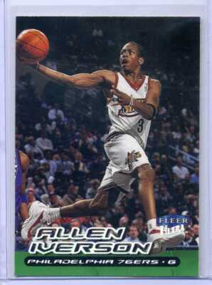 その他 2000 Fleer Allen Iverson Autographics ALLEN IVERSON 1999-2000 Fleer Ultra #20 - 76ERS | eBay