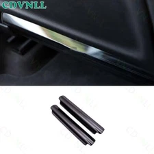 For Audi Q5 SQ5 2018-2023 Black Steels Seat Back Net Bag Anti-Kick Panel Trim