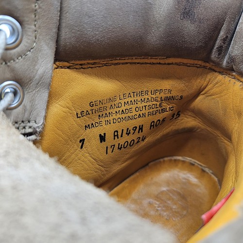 Timberland stivali da donna in pelle UK 5 US 7W beige - Foto 11 di 14