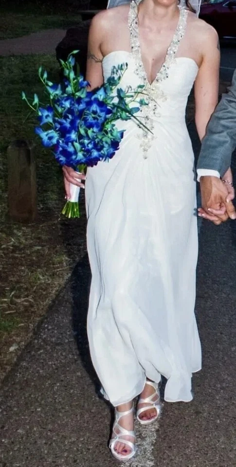 used wedding dresses size 4 - Image 2 of 4