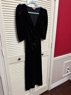 faux wrap velvet midi cocktail dress chelsea28 SZ XXS Infocusnet Color:Jones Black la-pop-up Floral-Beaded Long Black Plus-Size Introducing the Arcadia dress