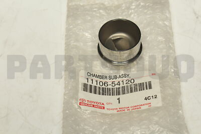 1110654120 Genuine Toyota CHAMBER SUB-ASSY, COMBUSTION 11106-54120  