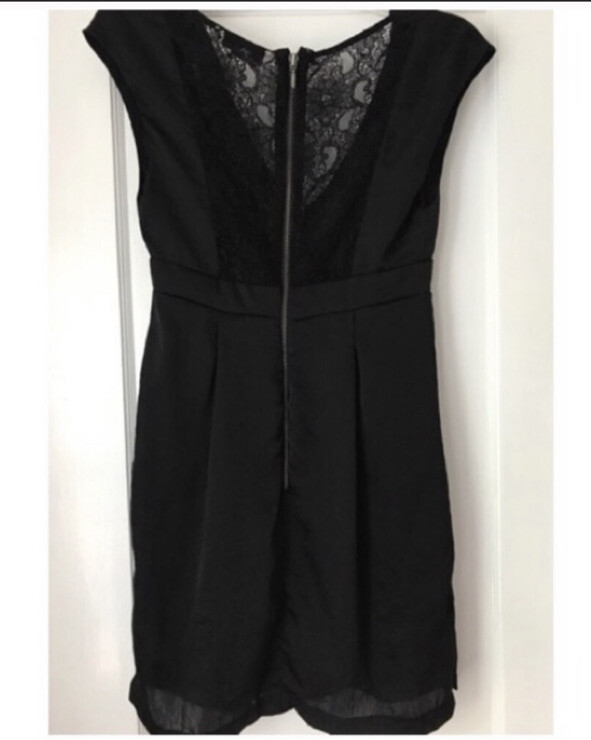 bcbgeneration lace back dress Amazon.com: BCBGeneration Women's Lace Inset Dress, Black, 4 : Clothing, Shoes & Jewelry