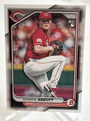 2024 Bowman - #70 Andrew Abbott (RC) Reds