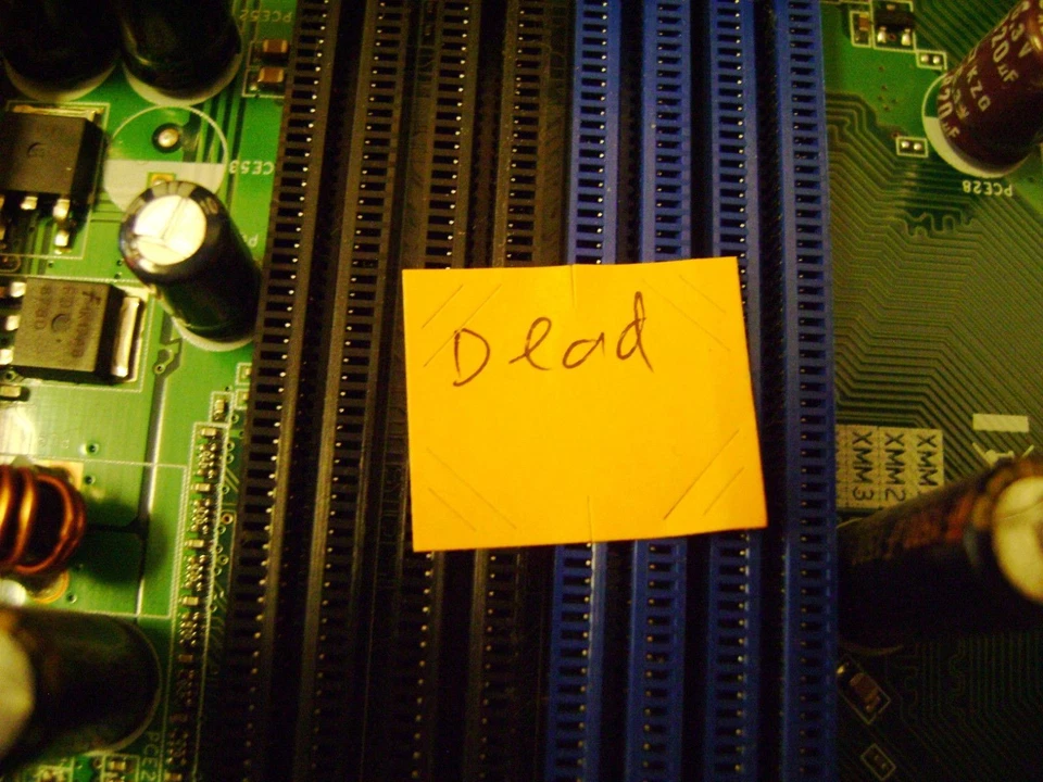 HP P6210y AMD AM2 Socket Motherboard * M2N78-LA * 513430-00 (Non-working, Dead) - Image 2 of 4