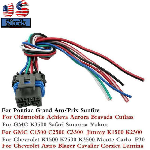 4l60e 4l80e Neutral Safety Switch Connector Pigtail 7 Wire