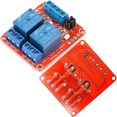 5V 2 Channel Relay Module Optocoupler Isolation High Low L Color: 2 Channel 5V