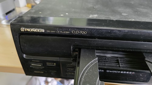 Laserdisc Player Pioneer CLD-700 PAL LD CD CDV,