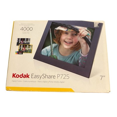 Kodak EasyShare 7  Digital Photo Frame P725 Open Box No SD Card Never Used