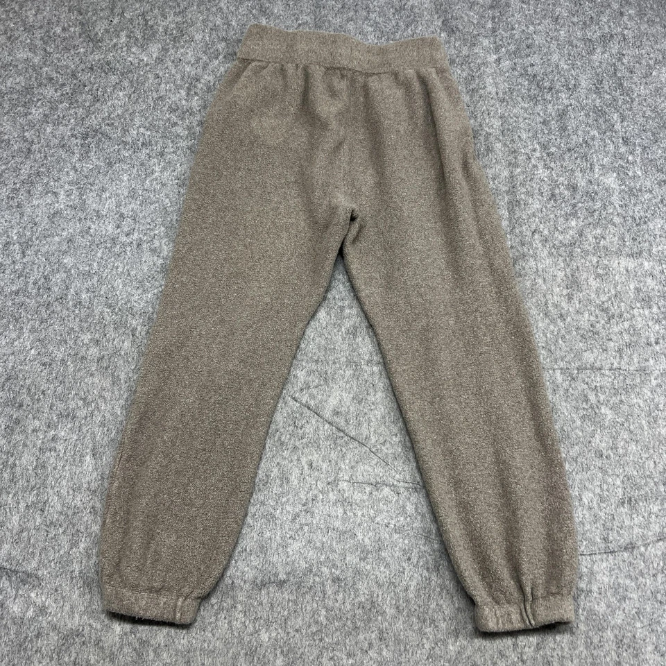 Abercrombie & Fitch Jogger Pants Womens Small Taupe Soft Sweater Knit Relaxed - Image 2 of 4