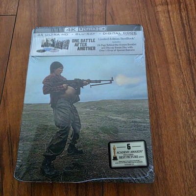 ONE BATTLE AFTER ANOTHER STEELBOOK 4K ULTRA HD + BLU-RAY + DIGITAL