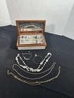 Lot of Vintage & Modern, Costume Jewelry with Box, 21 Pieces Granny Cottage Core