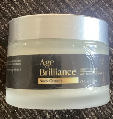 Age Brilliance Neck Cream,Repair And Renew With Retinyl Palmitate, Set Of 2