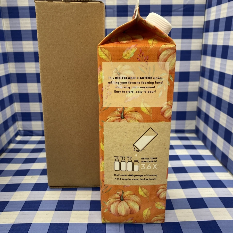 Sweet Cinnamon Pumpkin Gentle Foaming Hand Soap Refill 32 Oz - Bath & Body Works - Image 3 of 4