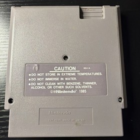 Double Dragon NES Nintendo. Solo juego. Funcionando.