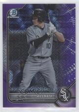 2022 Bowman Chrome Prospects Mega Box Purple Mojo Refractor 55/250 Wes Kath 2v5